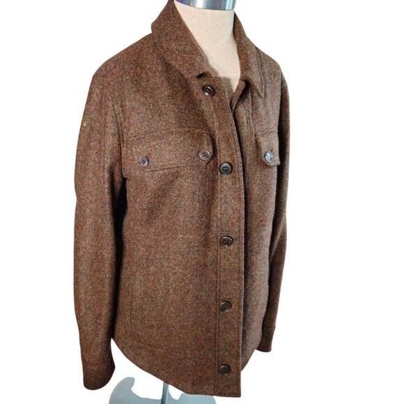 Pendleton Outdoors Capitol Hill Jacket Men's Size M Mahogany Brown Wool Bend - Picture 1 of 9